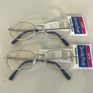New bundle of 2 reading eyeglasses